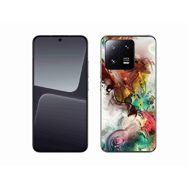 Gelový kryt mmCase na mobil Xiaomi 13 - abstrakt 1
