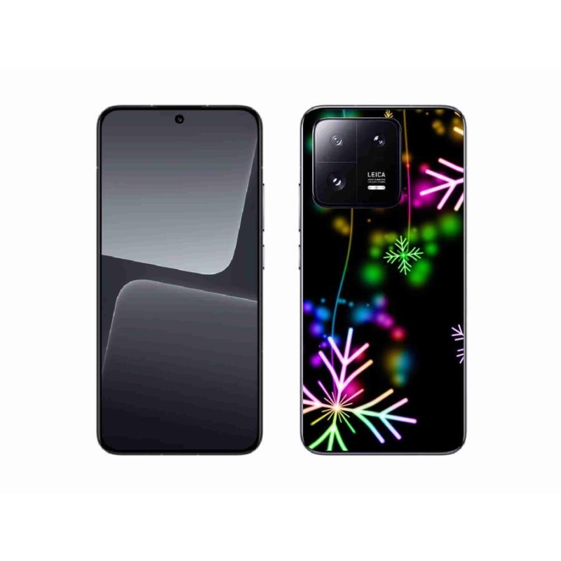 Gelový kryt mmCase na mobil Xiaomi 13 - barevné vločky