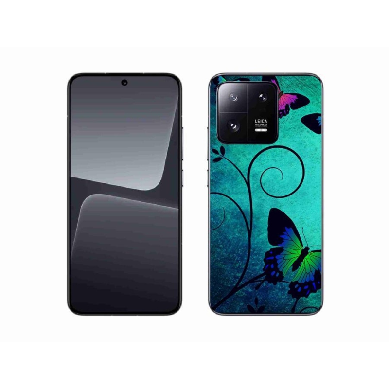 Gelový kryt mmCase na mobil Xiaomi 13 - barevní motýli
