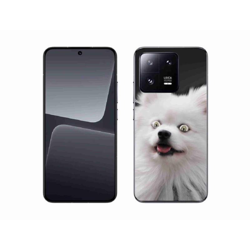 Gelový kryt mmCase na mobil Xiaomi 13 - bílý špic