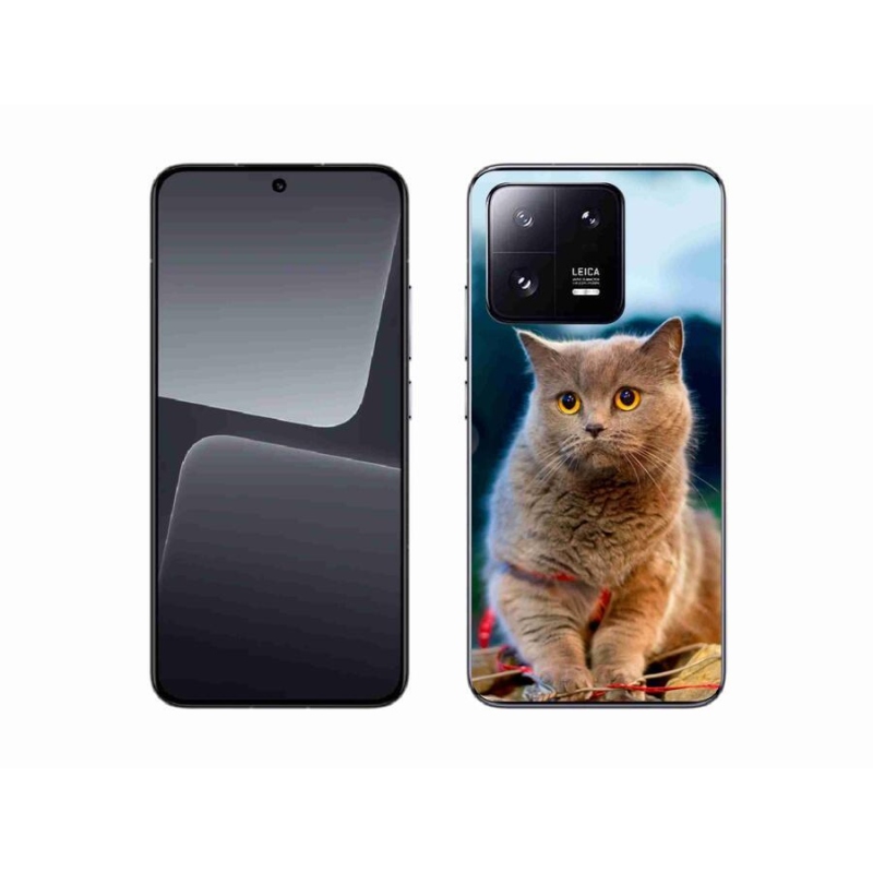 Gelový kryt mmCase na mobil Xiaomi 13 - britská modrá 2