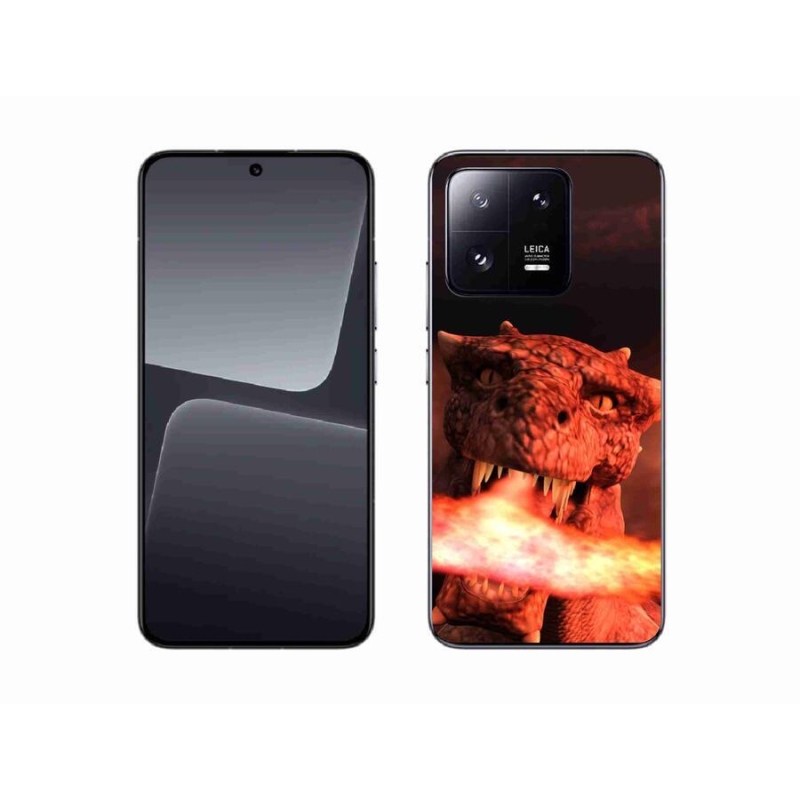 Gelový kryt mmCase na mobil Xiaomi 13 - drak