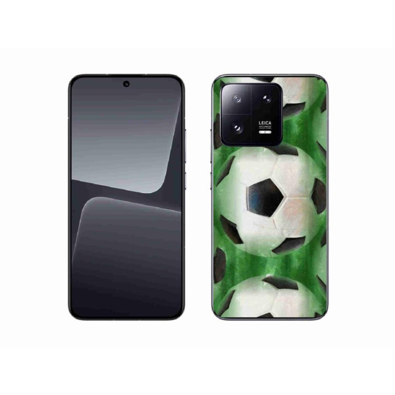 Gelový kryt mmCase na mobil Xiaomi 13 - fotbalový míč
