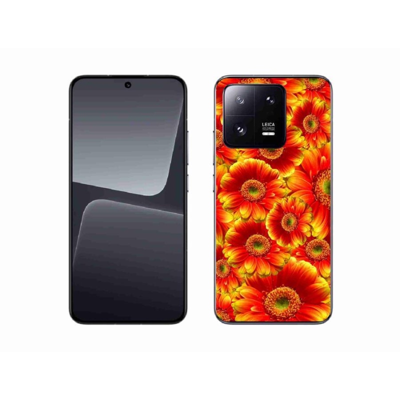 Gelový kryt mmCase na mobil Xiaomi 13 - gerbera 1