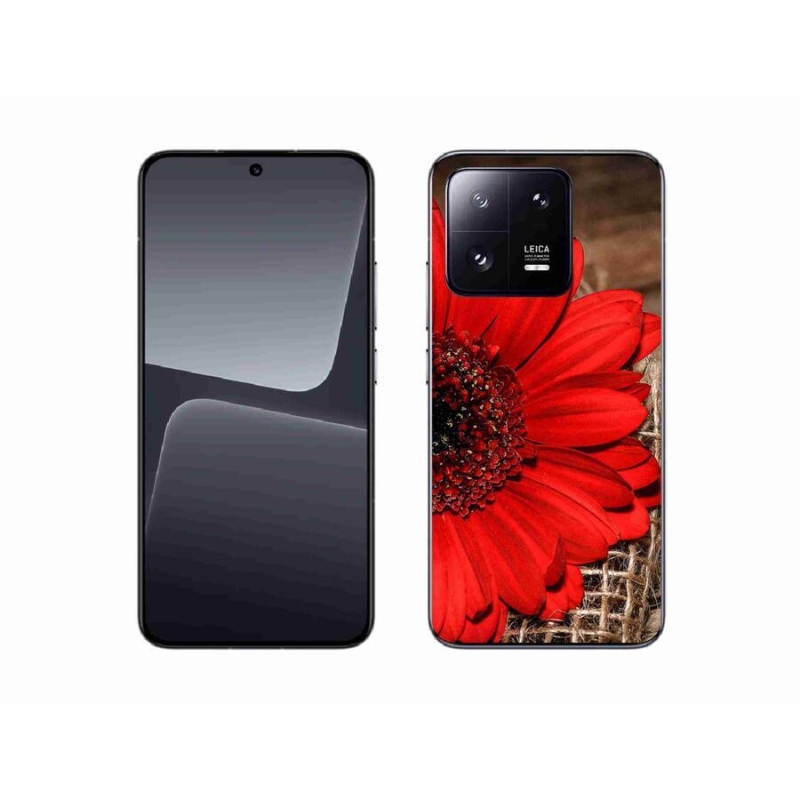Gelový kryt mmCase na mobil Xiaomi 13 - gerbera