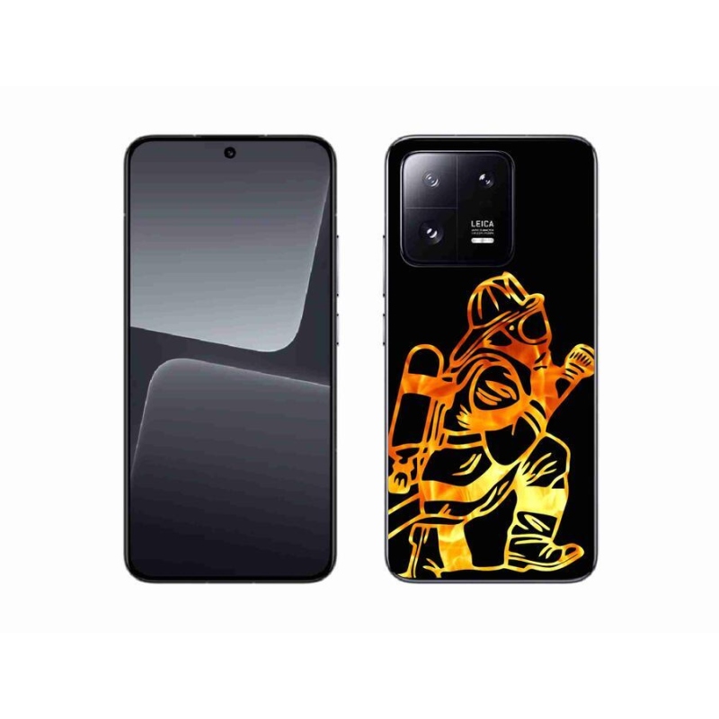Gelový kryt mmCase na mobil Xiaomi 13 - hasič 1