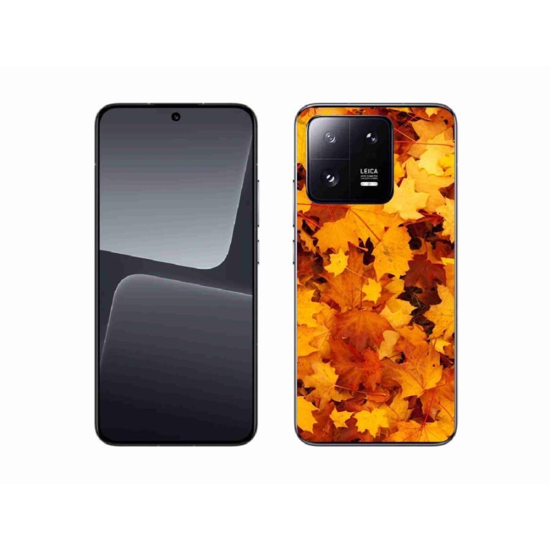 Gelový kryt mmCase na mobil Xiaomi 13 - javorové listy