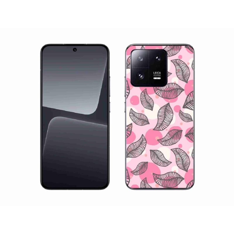Gelový kryt mmCase na mobil Xiaomi 13 - kreslené padající listy