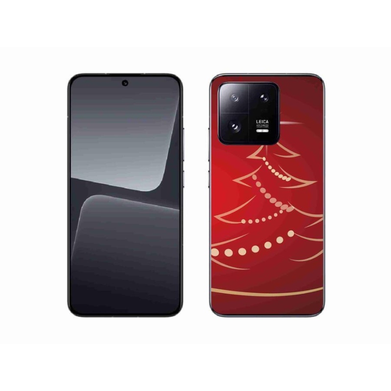 Gelový kryt mmCase na mobil Xiaomi 13 - kreslený vánoční stromek