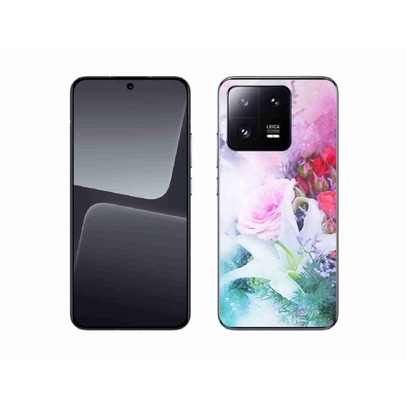 Gelový kryt mmCase na mobil Xiaomi 13 - květiny 4