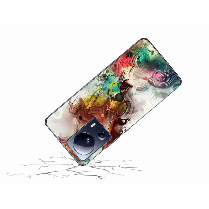 Gelový kryt mmCase na mobil Xiaomi 13 Lite - abstrakt 1