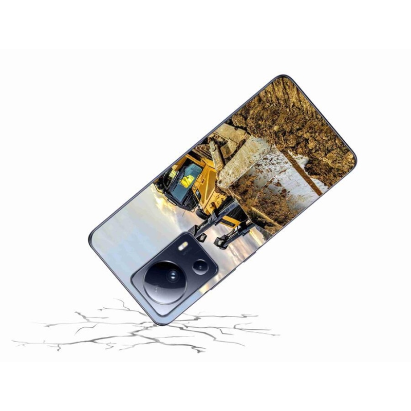 Gelový kryt mmCase na mobil Xiaomi 13 Lite - bagr