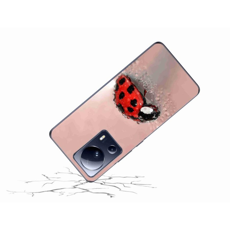 Gelový kryt mmCase na mobil Xiaomi 13 Lite - beruška