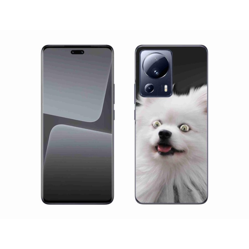 Gelový kryt mmCase na mobil Xiaomi 13 Lite - bílý špic