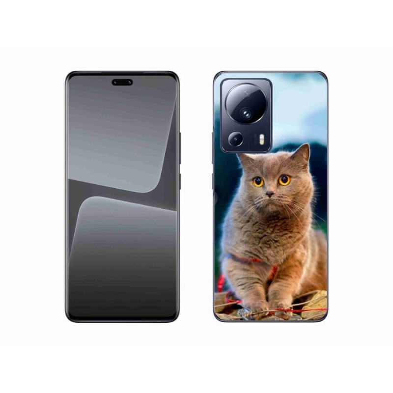 Gelový kryt mmCase na mobil Xiaomi 13 Lite - britská modrá 2