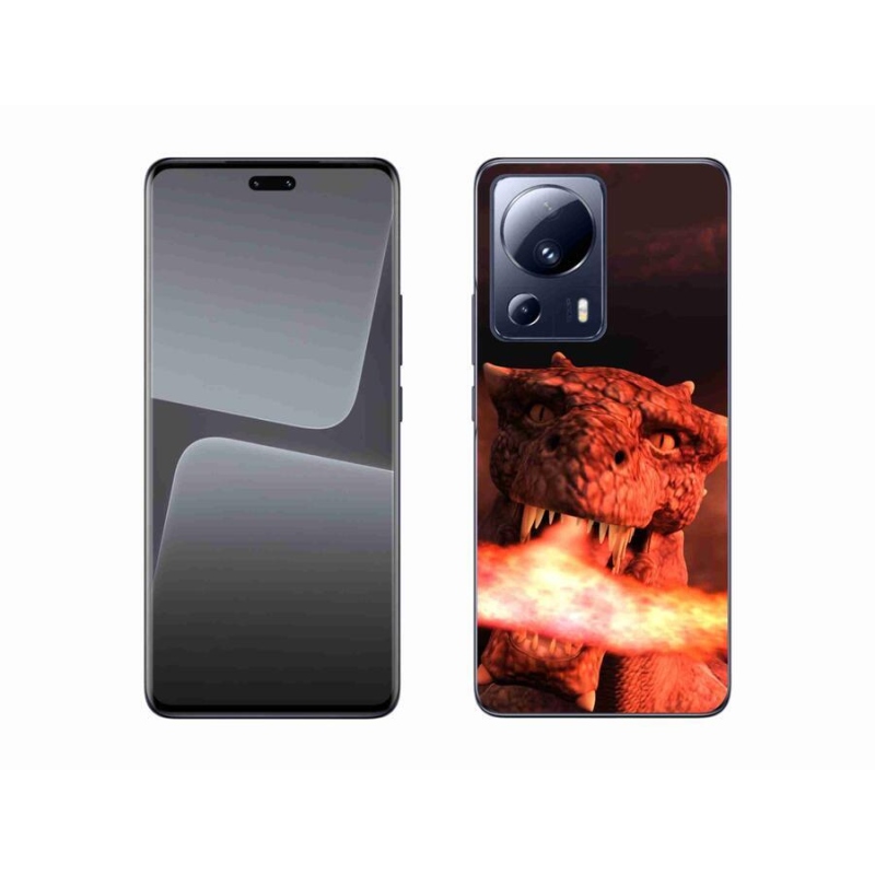 Gelový kryt mmCase na mobil Xiaomi 13 Lite - drak