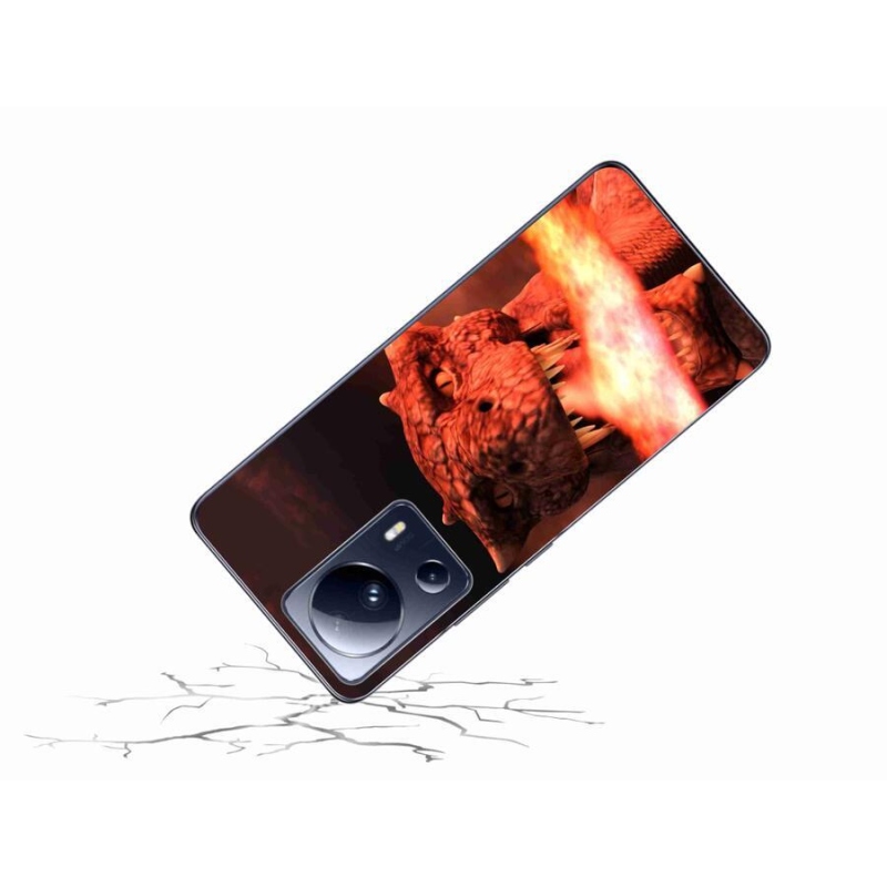 Gelový kryt mmCase na mobil Xiaomi 13 Lite - drak