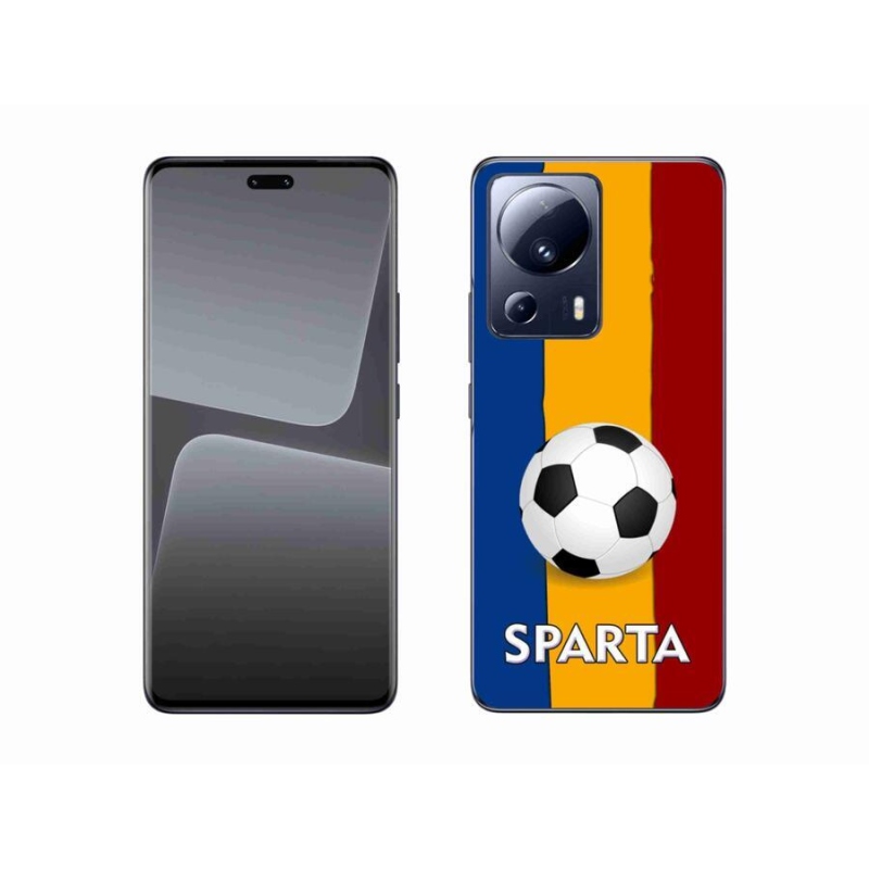 Gelový kryt mmCase na mobil Xiaomi 13 Lite - fotbal 1