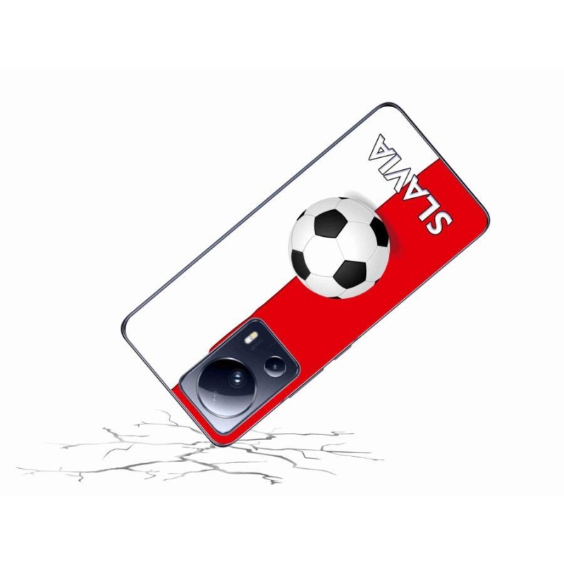 Gelový kryt mmCase na mobil Xiaomi 13 Lite - fotbal 2
