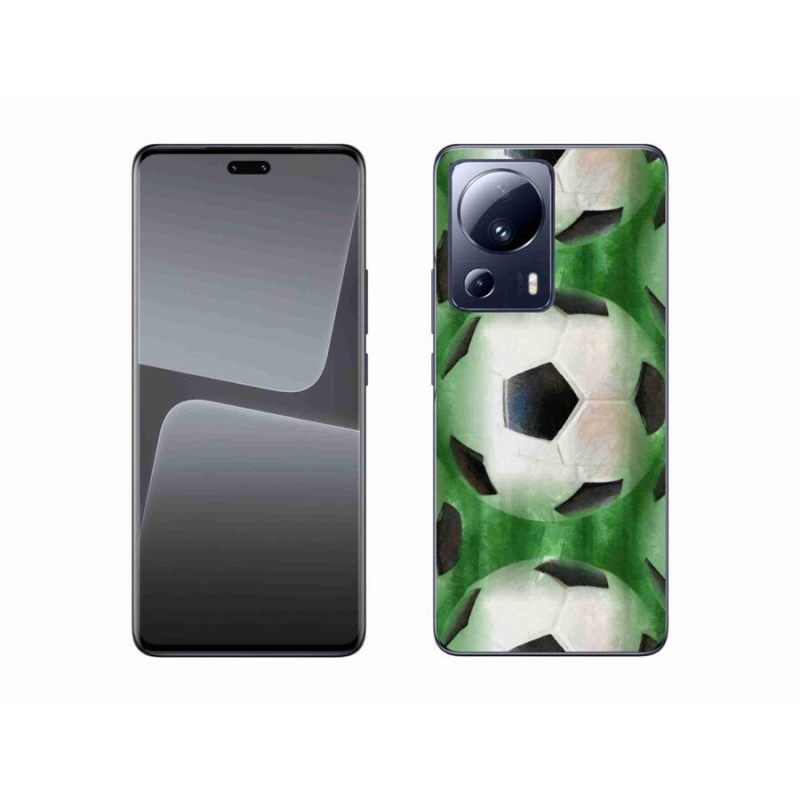 Gelový kryt mmCase na mobil Xiaomi 13 Lite - fotbalový míč