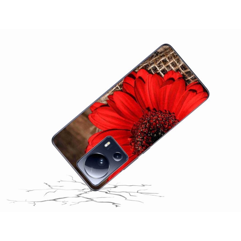 Gelový kryt mmCase na mobil Xiaomi 13 Lite - gerbera