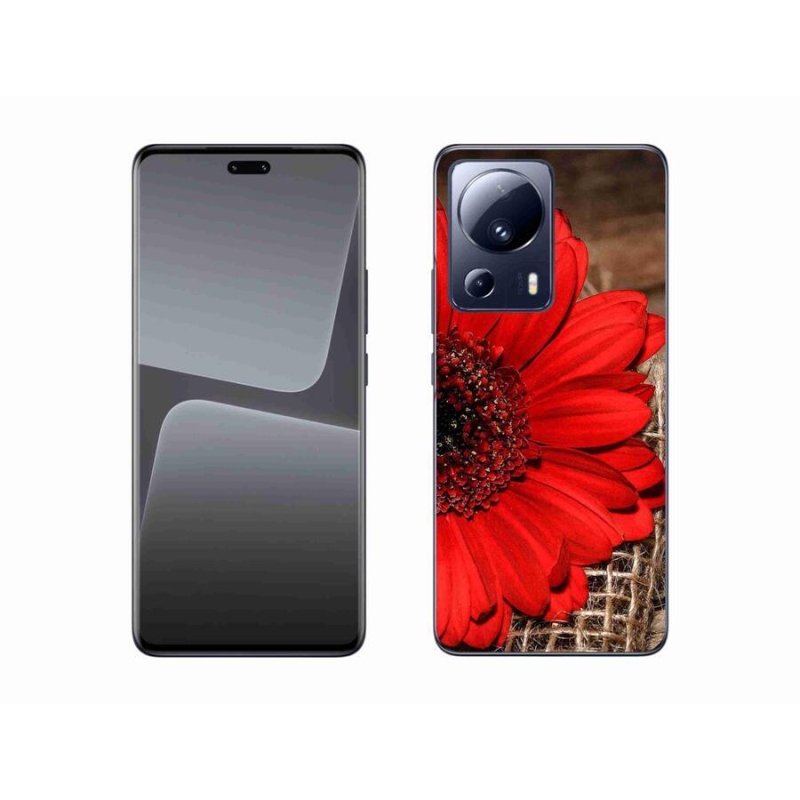 Gelový kryt mmCase na mobil Xiaomi 13 Lite - gerbera