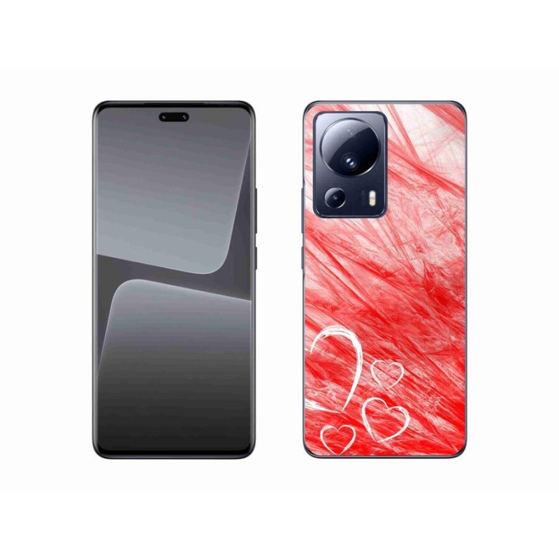 Gelový kryt mmCase na mobil Xiaomi 13 Lite - heart