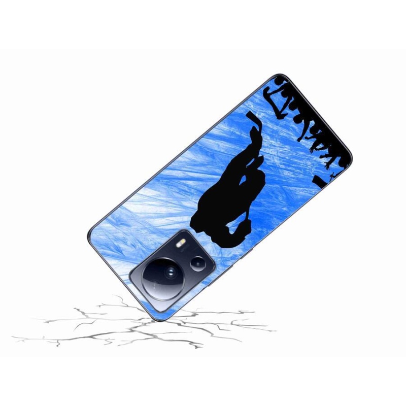 Gelový kryt mmCase na mobil Xiaomi 13 Lite - hokejový hráč