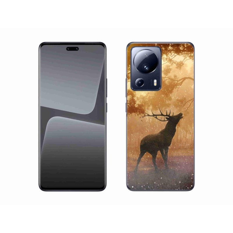 Gelový kryt mmCase na mobil Xiaomi 13 Lite - jelen v říji