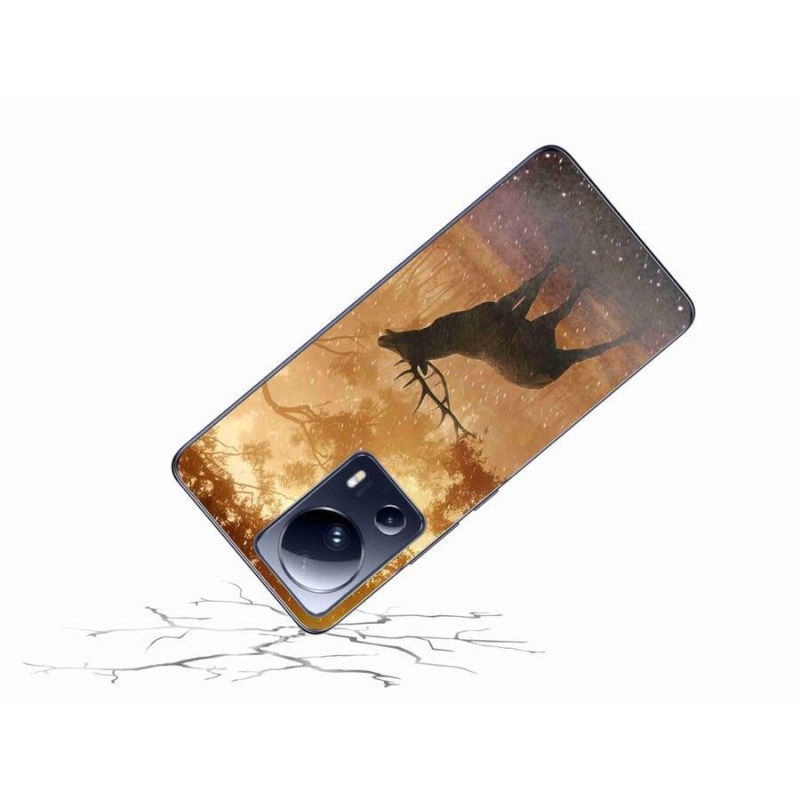 Gelový kryt mmCase na mobil Xiaomi 13 Lite - jelen v říji