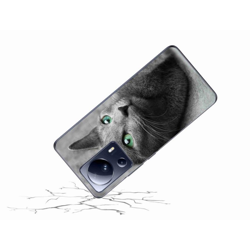 Gelový kryt mmCase na mobil Xiaomi 13 Lite - kočka 2