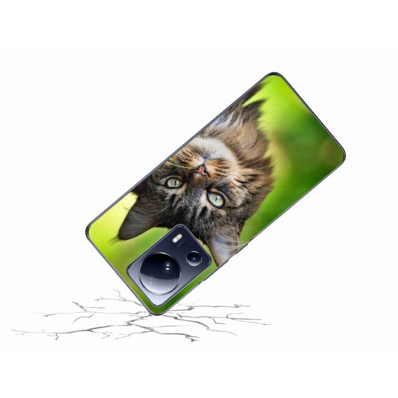 Gelový kryt mmCase na mobil Xiaomi 13 Lite - kočka 3