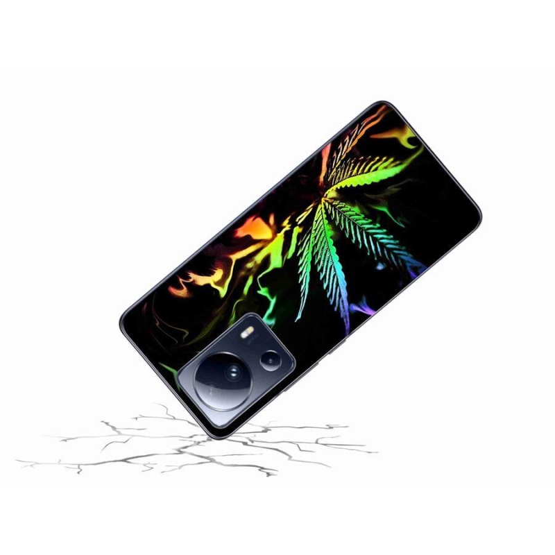 Gelový kryt mmCase na mobil Xiaomi 13 Lite - konopí 2
