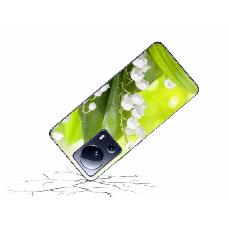 Gelový kryt mmCase na mobil Xiaomi 13 Lite - konvalinka