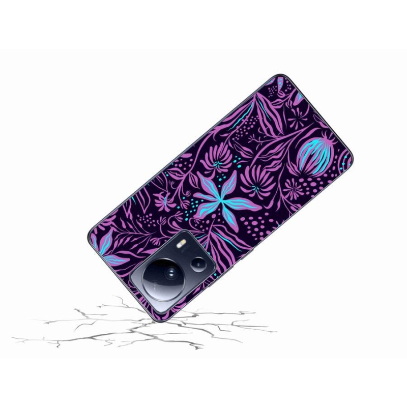 Gelový kryt mmCase na mobil Xiaomi 13 Lite - květiny 2