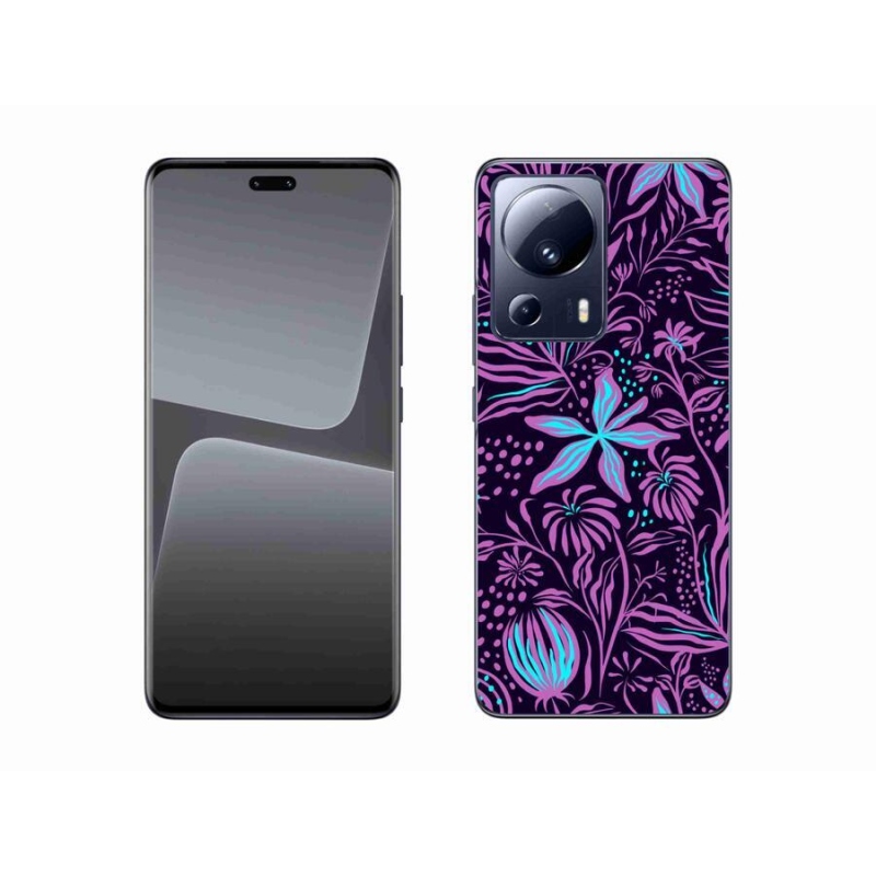 Gelový kryt mmCase na mobil Xiaomi 13 Lite - květiny 2