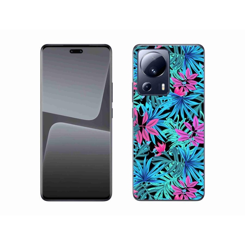 Gelový kryt mmCase na mobil Xiaomi 13 Lite - květiny 3