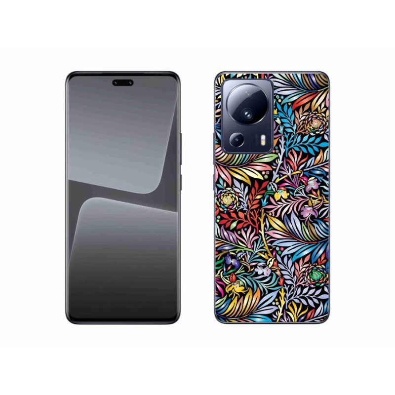 Gelový kryt mmCase na mobil Xiaomi 13 Lite - květiny 5