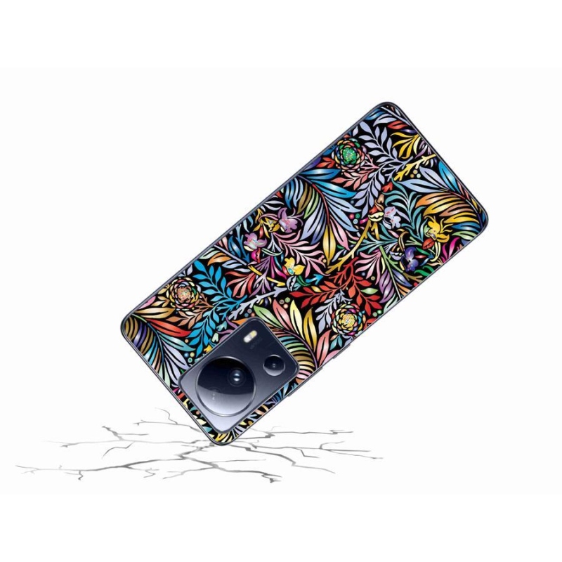 Gelový kryt mmCase na mobil Xiaomi 13 Lite - květiny 5