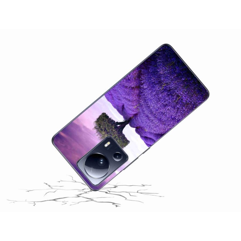 Gelový kryt mmCase na mobil Xiaomi 13 Lite - levandulová louka