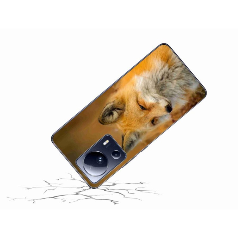Gelový kryt mmCase na mobil Xiaomi 13 Lite - liška