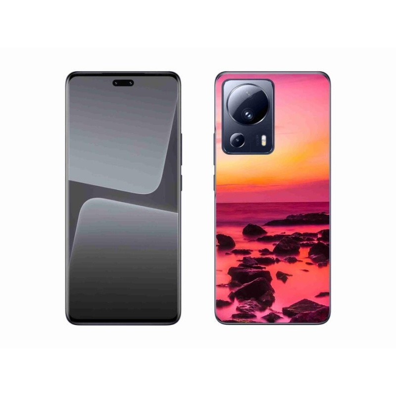 Gelový kryt mmCase na mobil Xiaomi 13 Lite - moře a záře