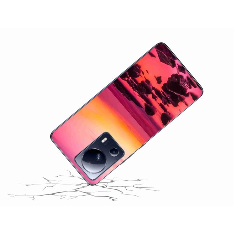 Gelový kryt mmCase na mobil Xiaomi 13 Lite - moře a záře