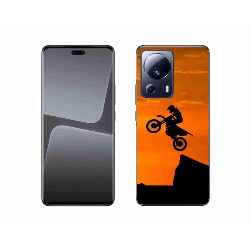 Gelový kryt mmCase na mobil Xiaomi 13 Lite - motocross