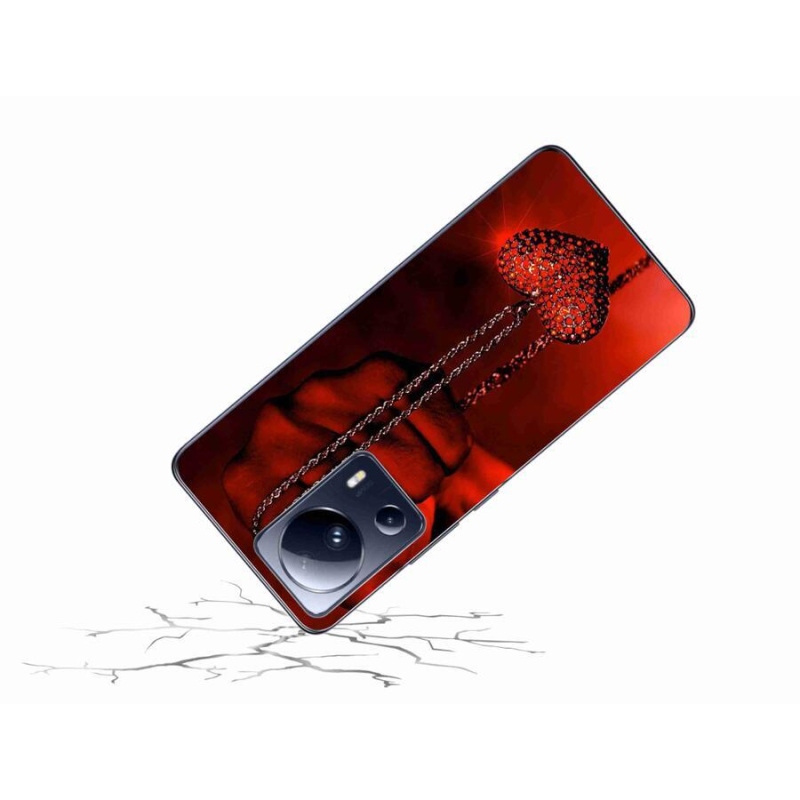 Gelový kryt mmCase na mobil Xiaomi 13 Lite - náhrdelník