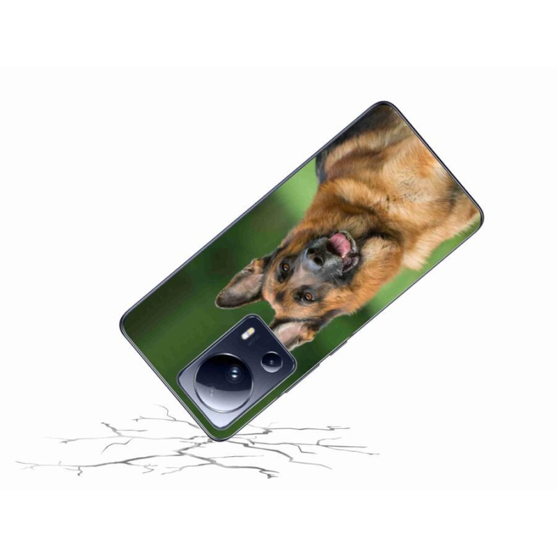 Gelový kryt mmCase na mobil Xiaomi 13 Lite - německý ovčák