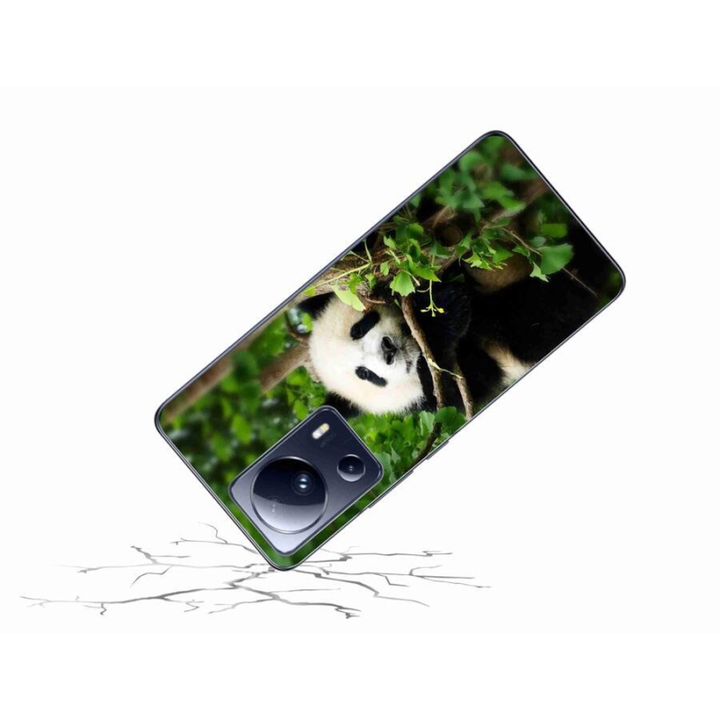 Gelový kryt mmCase na mobil Xiaomi 13 Lite - panda