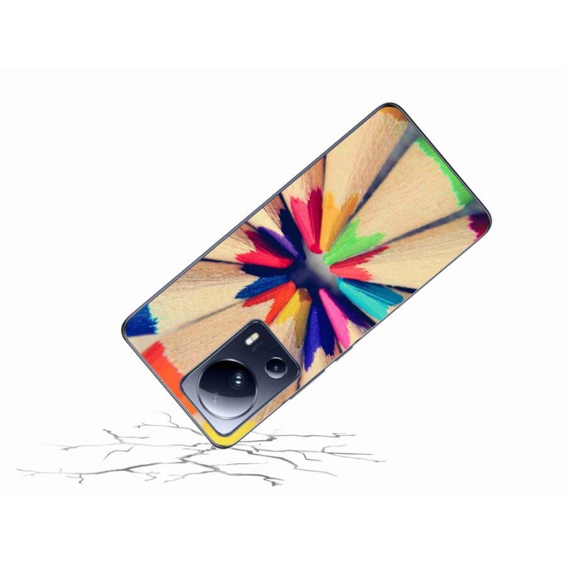 Gelový kryt mmCase na mobil Xiaomi 13 Lite - pastelky