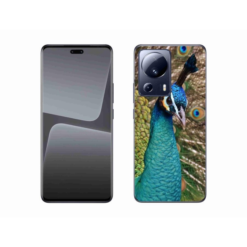 Gelový kryt mmCase na mobil Xiaomi 13 Lite - páv
