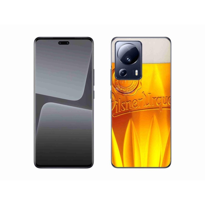 Gelový kryt mmCase na mobil Xiaomi 13 Lite - pivo